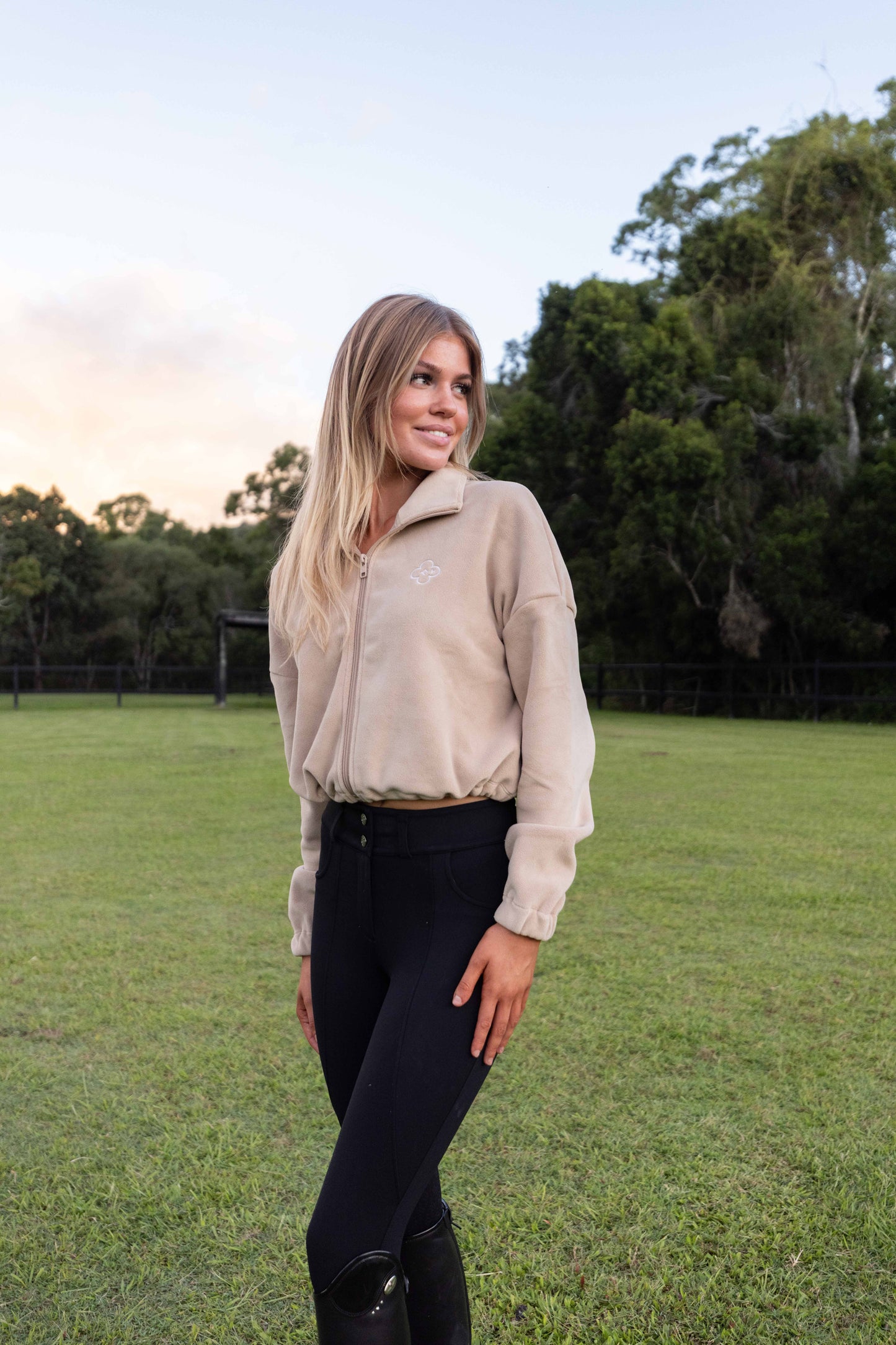 Fleece Jumper paired with S1 Compression Breeches