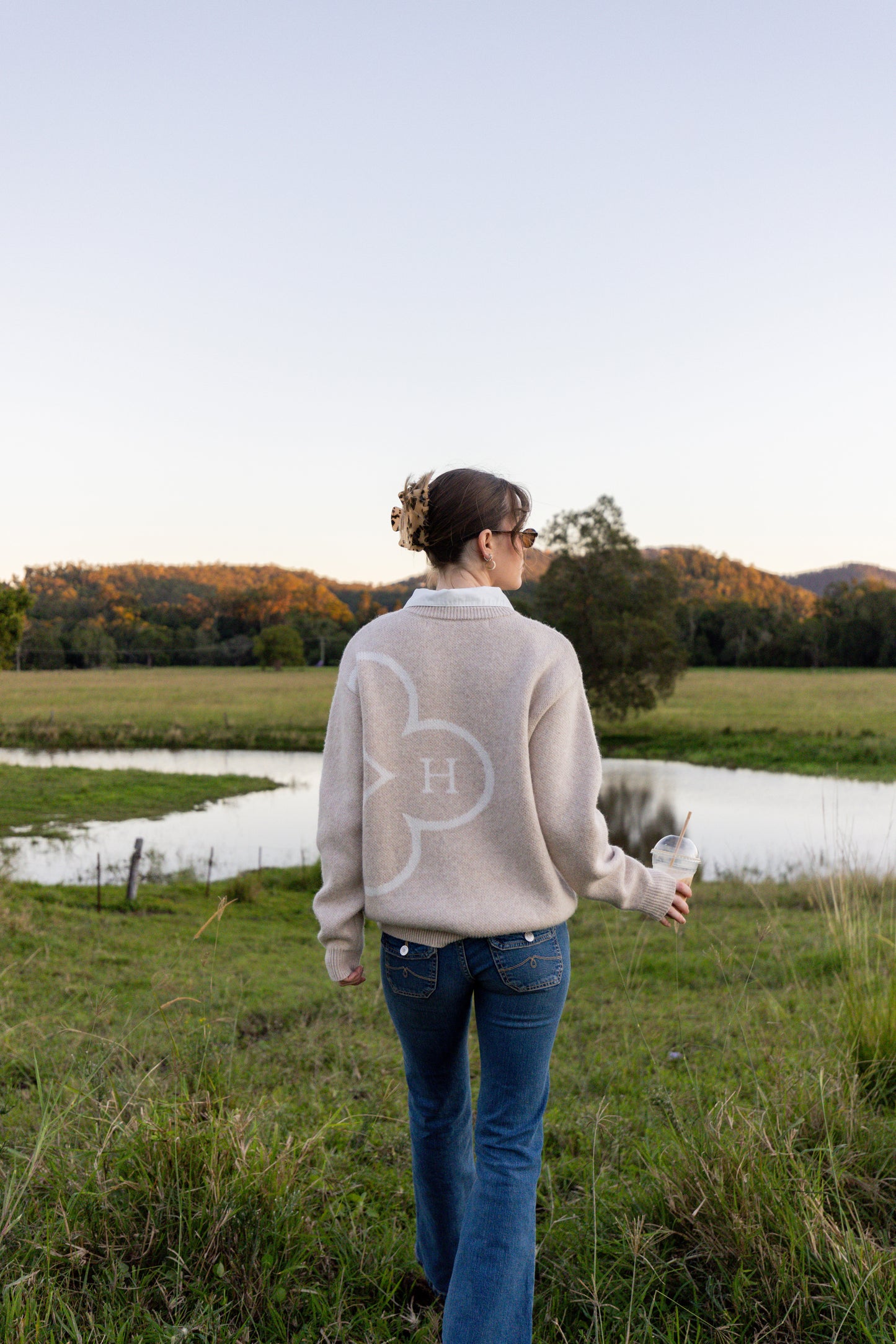 Fleece-Reitpullover