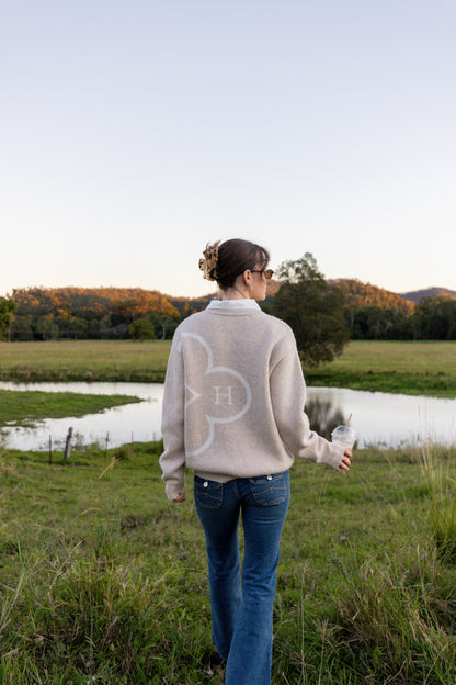 Fleece-Reitpullover