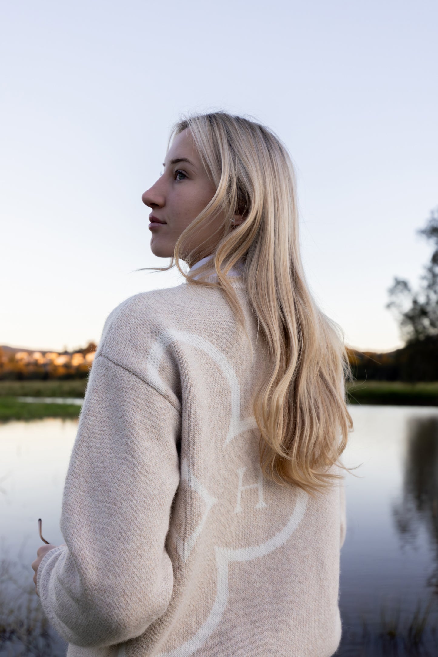 Fleece-Reitpullover