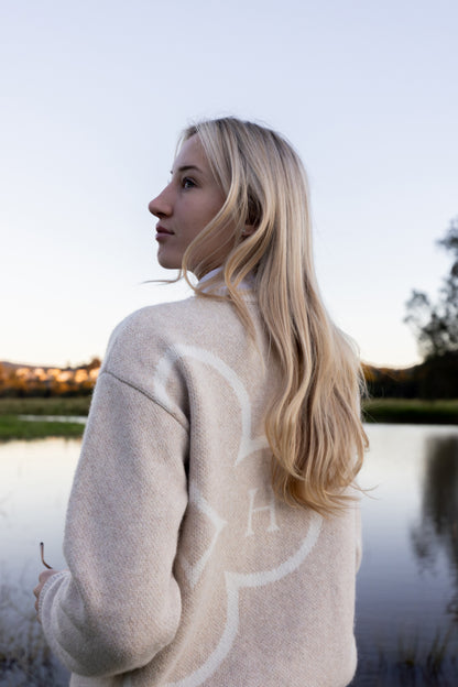 Fleece-Reitpullover