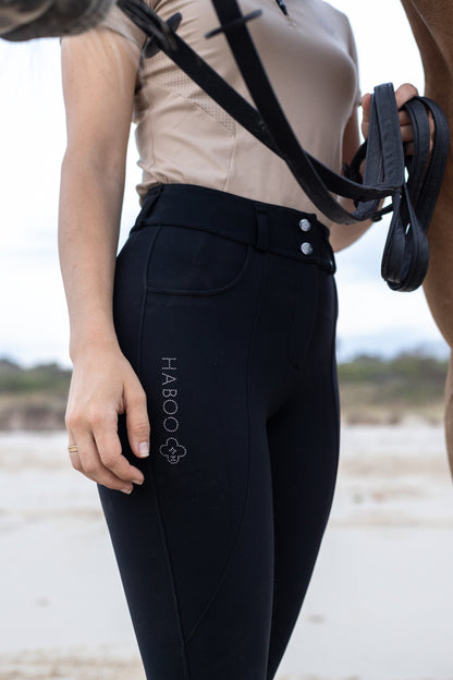 Beige Classic Riding Polo