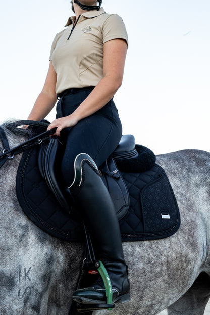 Black Edition Jump Saddle Pad W/Pocket