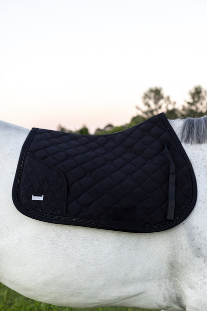 Black Edition Jump Saddle Pad W/Pocket
